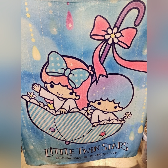 Sanrio little twin stars fleece blanket - Picture 1 of 1